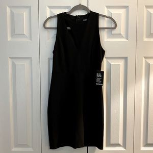 Express // Black Asymmetrical Mini, XS